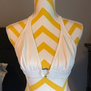 Venus White Bathing Suit Top
